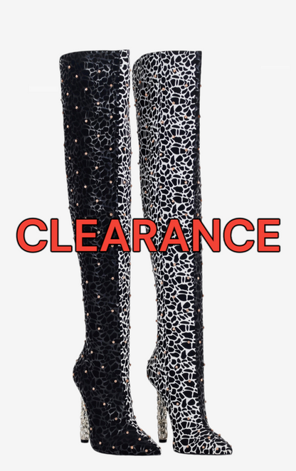 CLEARANCE- POLAR THIGH HIGH BOOTS