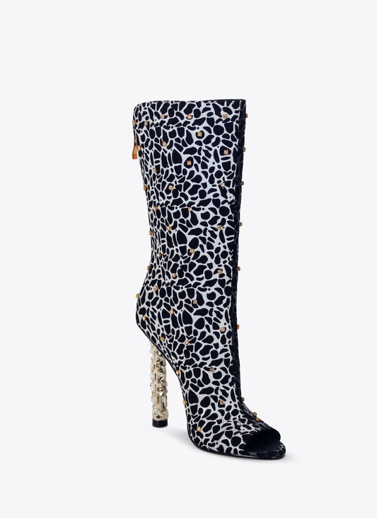 POLAR PEEP TOE BOOTS